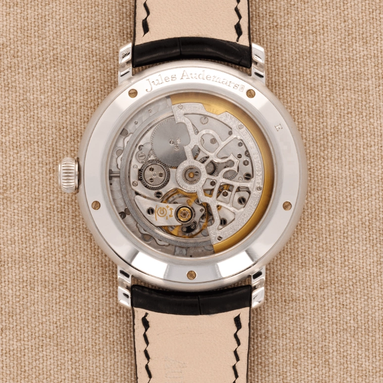 Audemars Piguet,Jules Audemars 39mm,39mm,White Gold,Grey,Automatic,Chronograph,Moonphase,Perpetual Calendar,Leap Year,40hours,In-house Caliber,25934BC Gray