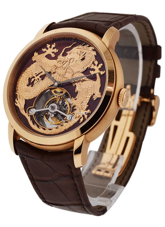 Audemars Piguet,Jules Audemars 41mm,41mm,Rose Gold,Red,Gold,Handwound,Tourbillon,Sapphire,26569OR,26569OR.OO.D088CR.02