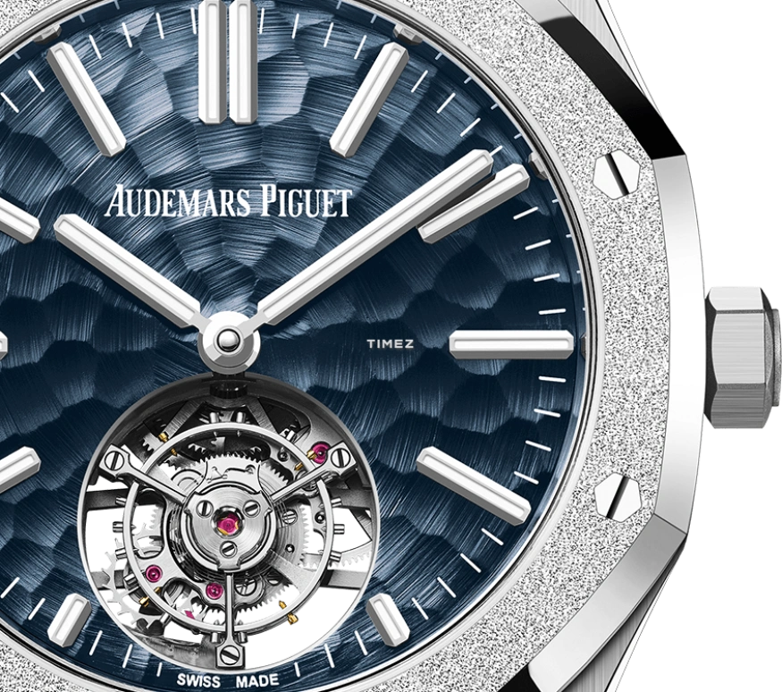 Audemars Piguet,Royal Oak 41mm,41mm,White Gold,Blue,Automatic,Tourbillon,65hours,26730BC,26730BC.GG.1320BC.01