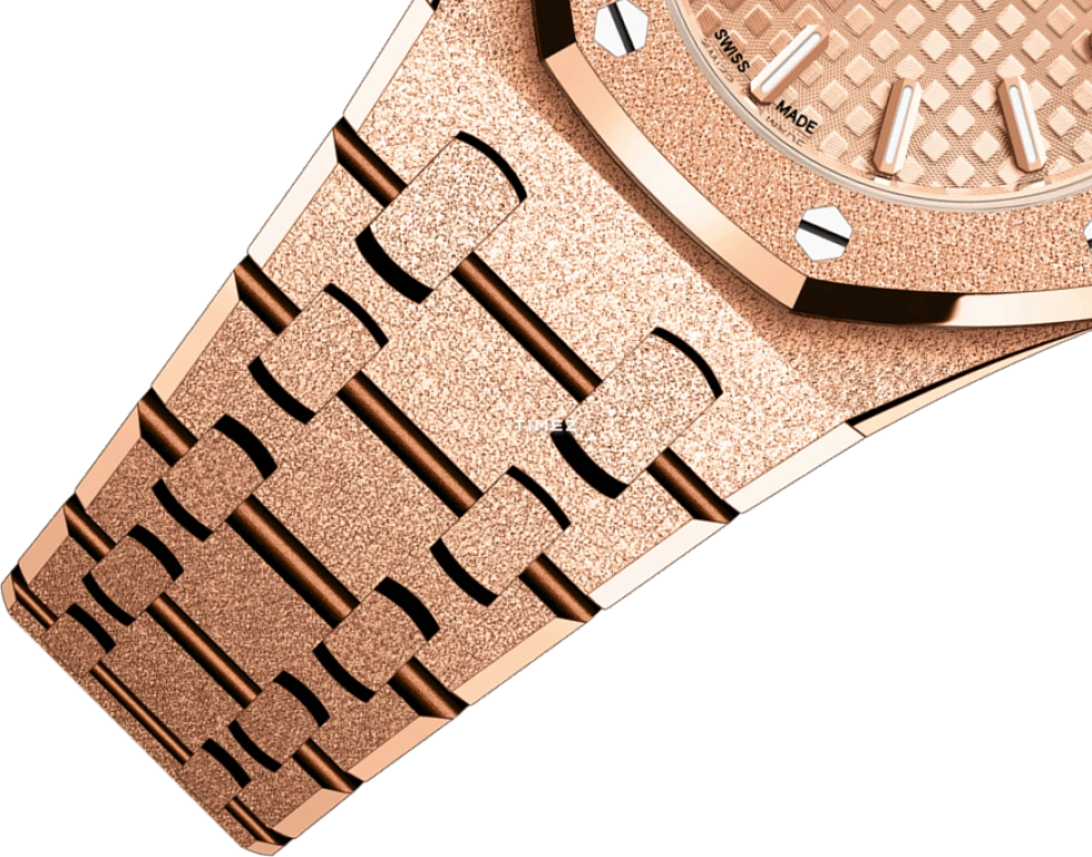 Audemars Piguet,Royal Oak 23mm,23mm,Rose Gold,Quartz,In-house Caliber,Sapphire,Crystal Glass,67630OR,67630OR.GG.1312OR.01