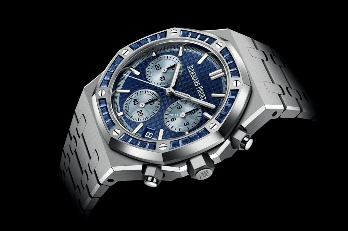Audemars Piguet,Royal Oak 41mm,41mm,White Gold,Blue,Automatic,Chronograph,Day,Flyback,Wilber Pan,Will Pan,26240BC,26240BC.SS.1320BC.01
