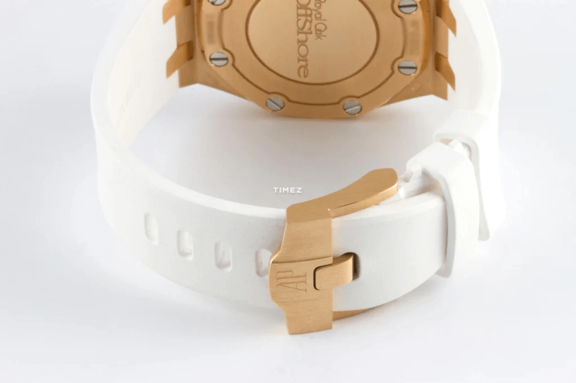 Audemars Piguet,Royal Oak Offshore 37mm,37mm,Rose Gold,White,Silver,Quartz,Day,In-house Caliber,67540OK,67540OK.ZZ.D010CA.01