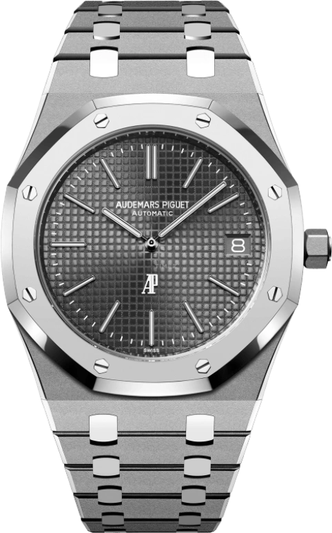 Audemars Piguet,Royal Oak 39mm,39mm,Titanium,BMG,Grey,Automatic,Day,40hours,15202XT,15202XT.GG.1240XT.99