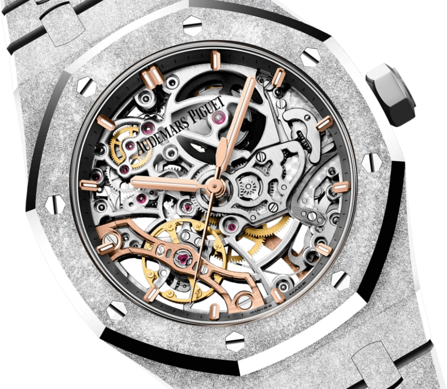 Audemars Piguet,Royal Oak 37mm,37mm,White Gold,Skeleton,Automatic,45hours,In-house Caliber,Cardi B,15466BC,15466BC.GG.1259BC.01
