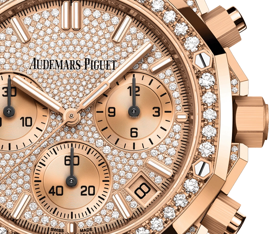 Audemars Piguet,Royal Oak 41mm,41mm,Pink Gold,Rose Gold,Automatic,Chronograph,Day,26242OR,26242OR.ZZ.1322OR.01 50th