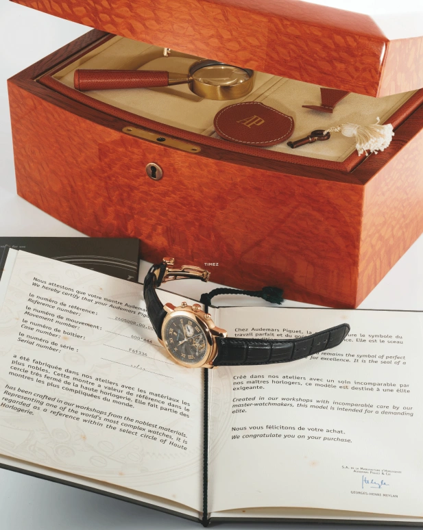 Audemars Piguet,Jules Audemars 43mm,43mm,Rose Gold,Black,Handwound,Chronograph,Tourbillon,Minute Repeater,260500R,260500R.OO.D002CR.01