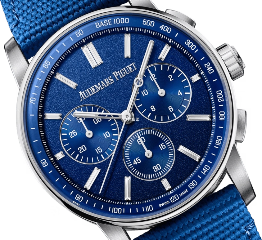 Audemars Piguet,CODE 11.59 41mm,41mm,White Gold,Ceramic,Blue,Automatic,Chronograph,Flyback,26439NB,26439NB.OO.A346KB.01