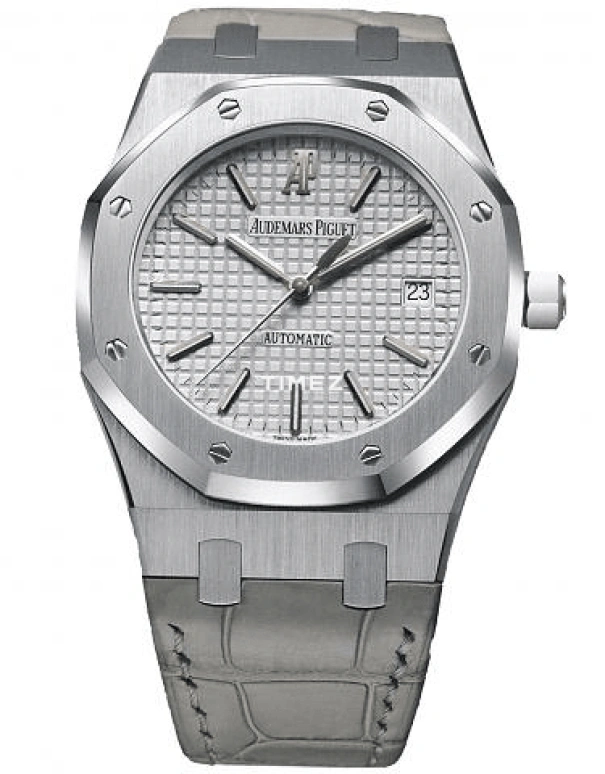 Audemars Piguet,Royal Oak 39mm,39mm,White Gold,Grey,Silver,Automatic,Day,60hours,15315BC,15315BC.OO.D005CR.01