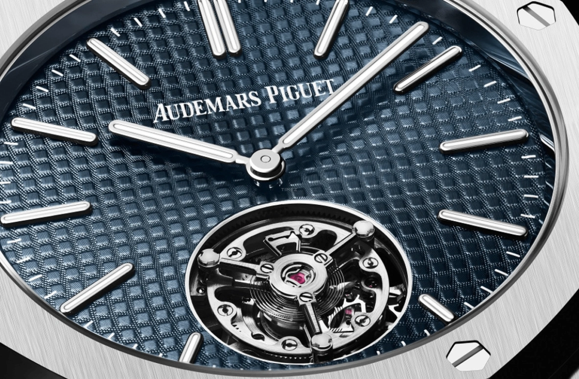 Audemars Piguet,Royal Oak 39mm,39mm,Stainless Steel,Blue,Automatic,Tourbillon,50hours,26670ST,26670ST.OO.1240ST.01