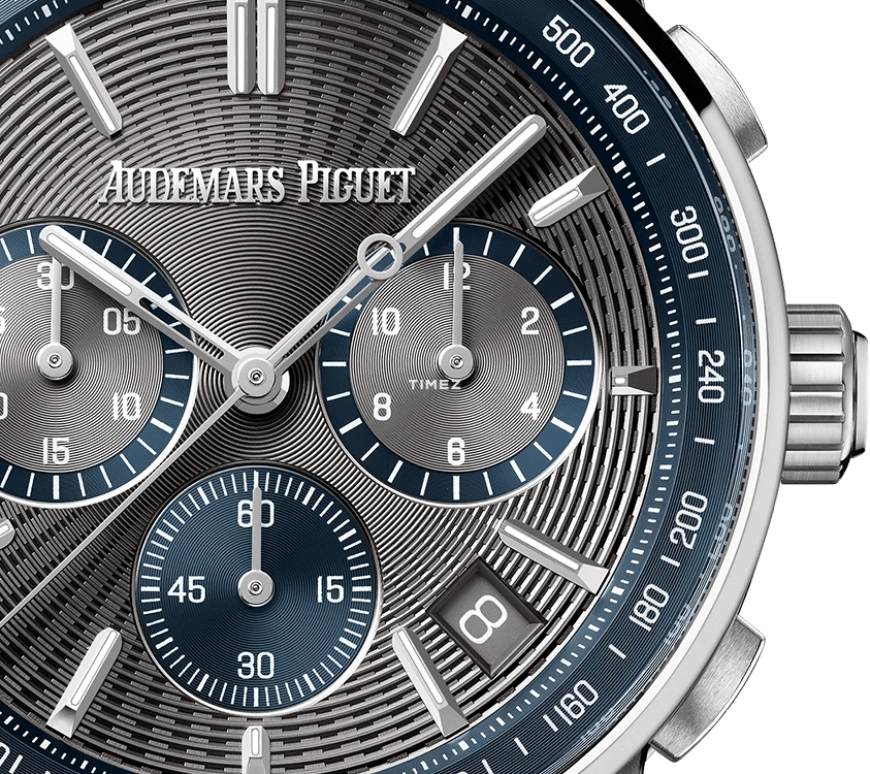 Audemars Piguet,CODE 11.59 41mm,41mm,Stainless Steel,Grey,Automatic,Chronograph,Day,Flyback,26393ST,26393ST.OO.A009KB.01