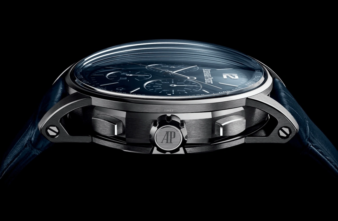 Audemars Piguet,CODE 11.59 41mm,41mm,White Gold,Blue,Automatic,Chronograph,Day,Flyback,26393BC,26393BC.OO.A321CR.01