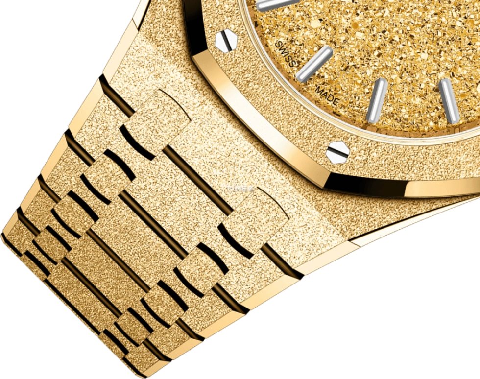 Audemars Piguet,Royal Oak 34mm,34mm,Yellow Gold,Champagne,Gold,Automatic,Day,50hours,ChiaraFerragni,TheblondeSalad,77450BA,77450BA.GG.1361BA.01