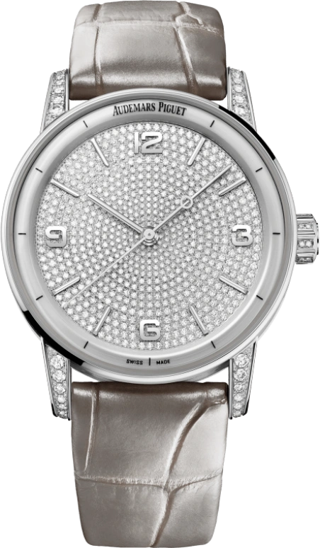 Audemars Piguet,CODE 11.59 41mm,41mm,White Gold,Silver White,Automatic,70hours,In-house Caliber,15210BC,15210BC.ZZ.D128CR.01