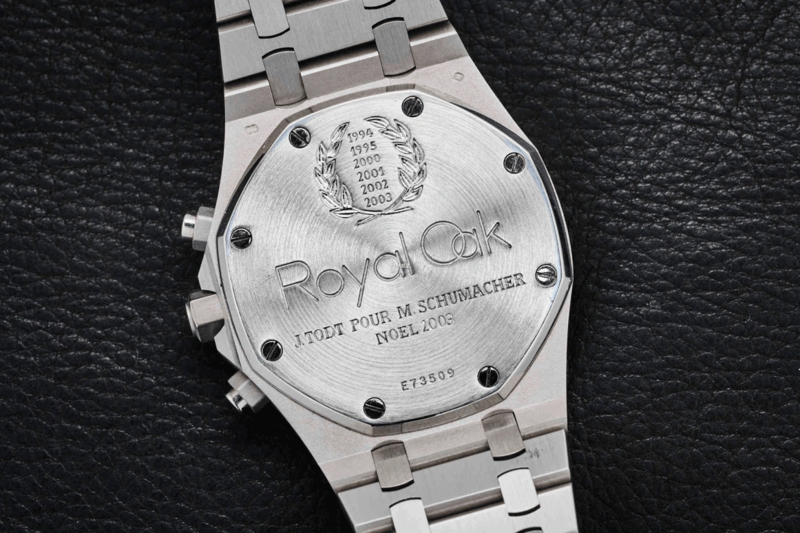 Audemars Piguet,Royal Oak ,White Gold,White,Chronograph,Sapphire,Octagon,Michael Schumacher