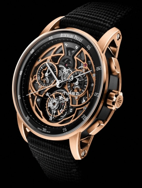 Audemars Piguet,CODE 11.59 41mm,41mm,Ceramic,Rose Gold,Skeleton,Automatic,Chronograph,Tourbillon,Flyback,Jayson Tatum,Taco Jay,26399NR,26399NR.OO.D002KB.01