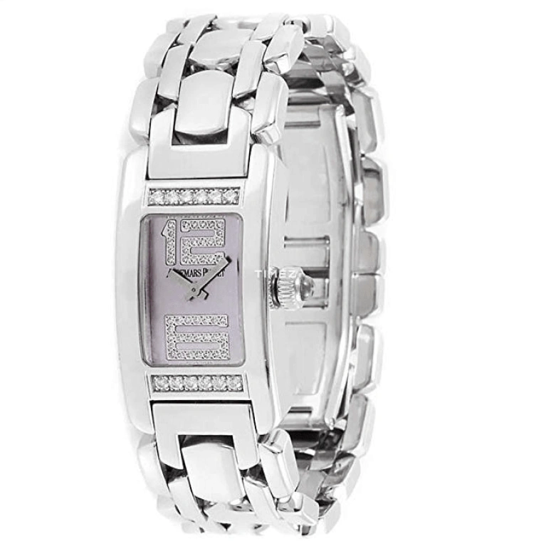 Audemars Piguet,Other 20x36mm,20x36mm,White Gold,Pink,Quartz,Sapphire,Crystal Glass,Rectangular,67361BC,67361BC.ZZ.1180BC.05