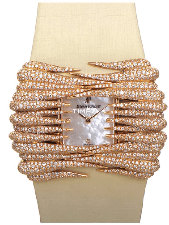 Audemars Piguet,Other 0mm,0mm,Rose Gold,White,Automatic,Sapphire,Crystal Glass,77224OR,77224OR.ZZ.A012SU.01
