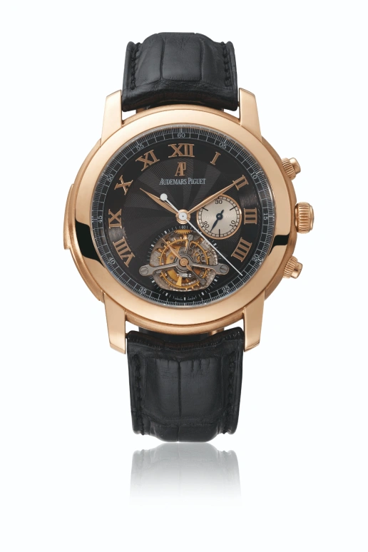 Audemars Piguet,Jules Audemars 43mm,43mm,Rose Gold,Black,Handwound,Chronograph,Tourbillon,Minute Repeater,260500R,260500R.OO.D002CR.01