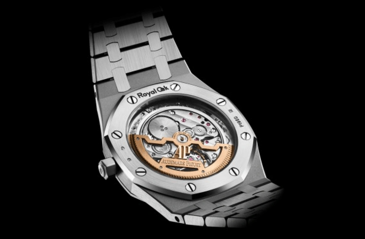 Audemars Piguet,Royal Oak 39mm,39mm,Platinum,Green,Automatic,Day,40hours,15202PT,15202PT.OO.1240PT.01