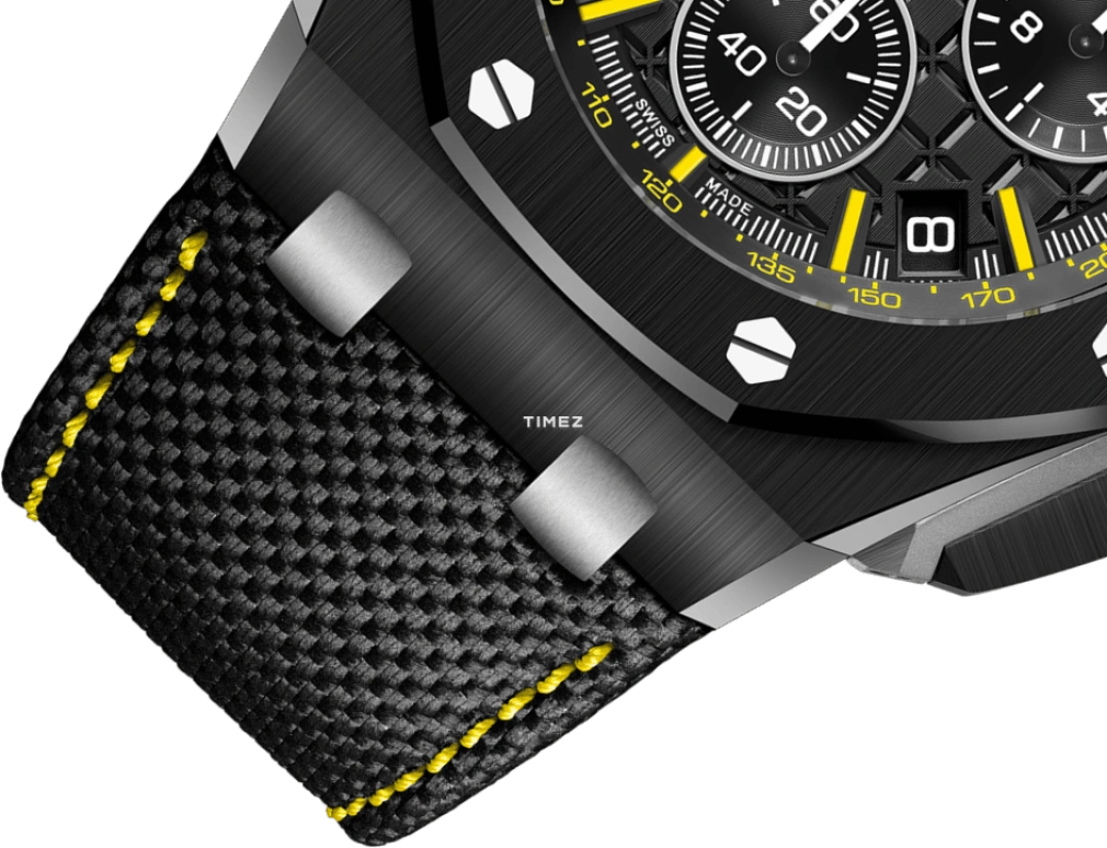Audemars Piguet,Royal Oak Offshore 43mm,43mm,Ceramic,Black,Automatic,Chronograph,Day,26420CE,26420CE.OO.A005VE.01