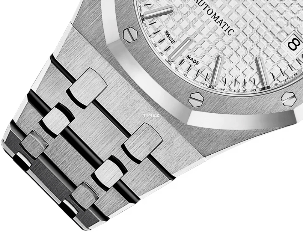 Audemars Piguet,Royal Oak 37mm,37mm,Stainless Steel,Silver White,Automatic,Day,60hours,15450ST,15450ST.OO.1256ST.01.A