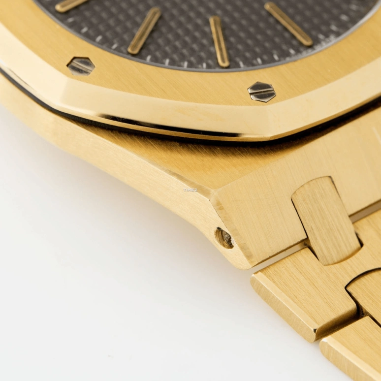 Audemars Piguet,Royal Oak 39mm,39mm,Yellow Gold,Grey,Automatic,Day,Sapphire,Crystal Glass,Justin Bieber,JB,5402BA