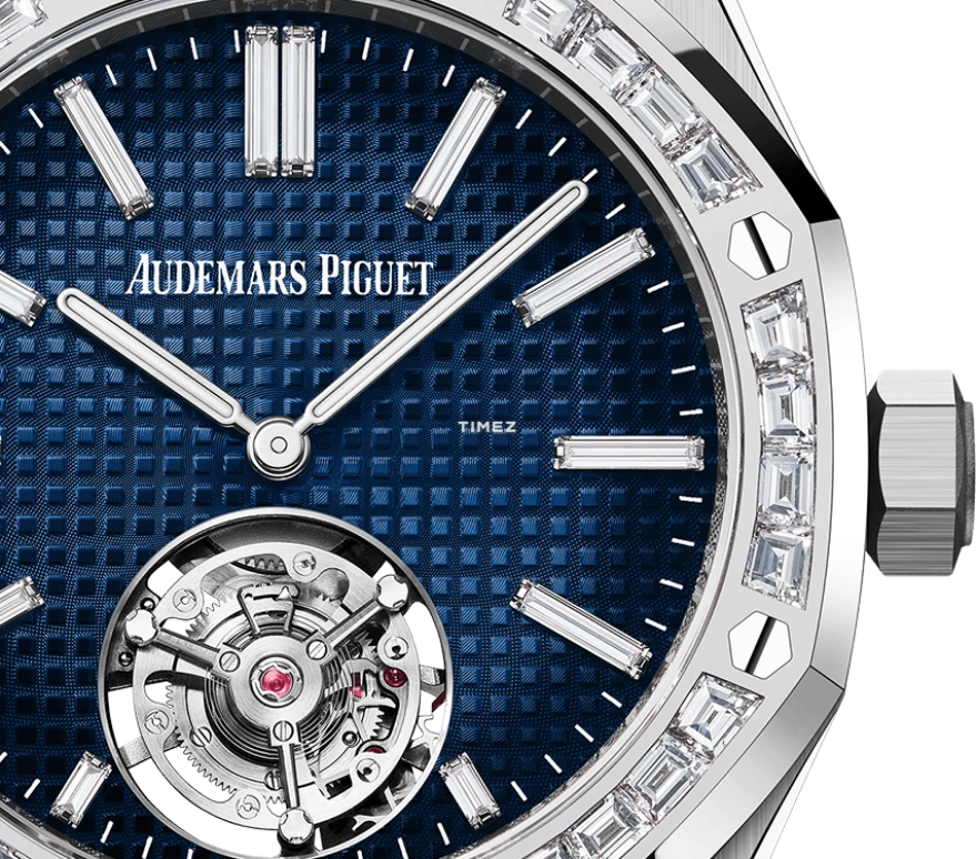 Audemars Piguet,Royal Oak 37mm,37mm,White Gold,Blue,Automatic,Tourbillon,50hours,Chocolate Droppa,Kevin Hart,Lil Kev,26660BC,26660BC.ZZ.1356BC.01