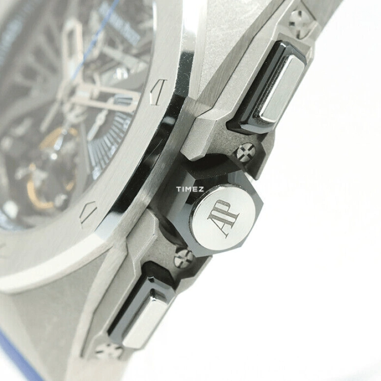 Audemars Piguet,Royal Oak Concept 44mm,44mm,Platinum,Grey,Automatic,Chronograph,Tourbillon,Minute Repeater,26594PT,26594PT.OO.D00 2CA.01
