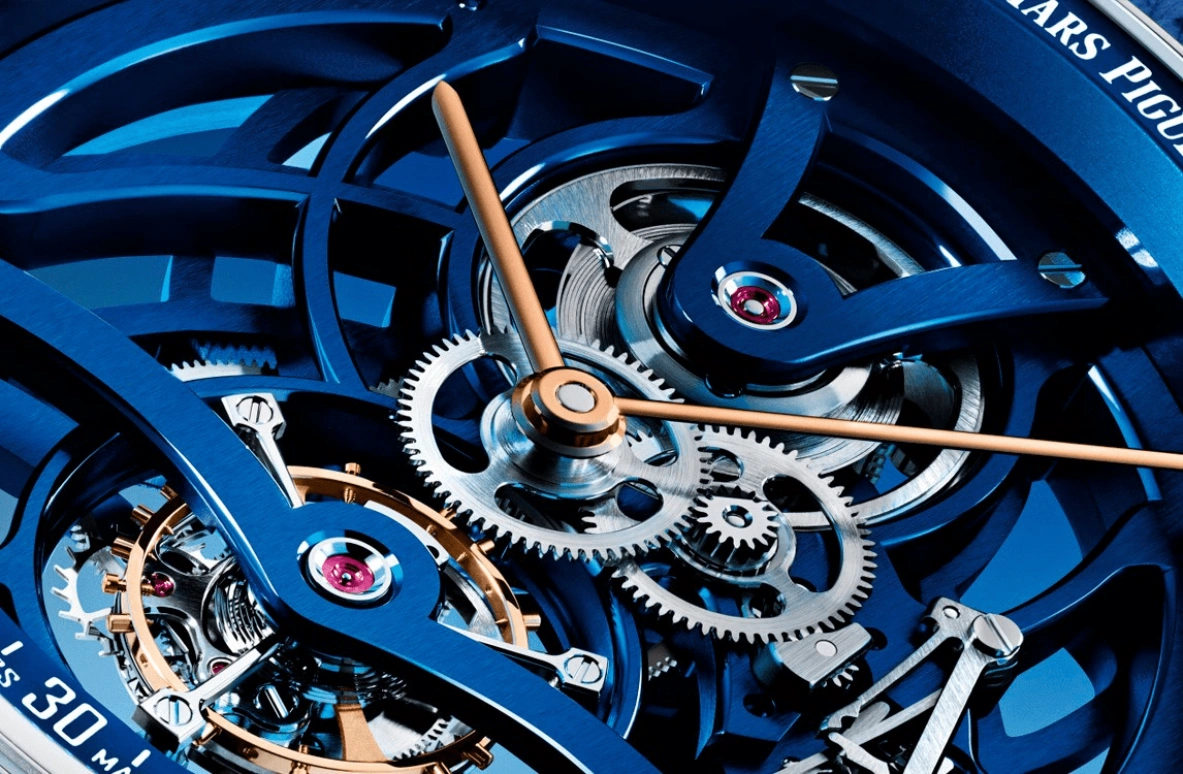 Audemars Piguet,CODE 11.59 41mm,41mm,White Gold,Ceramic,Blue,Handwound,Tourbillon,80hours,Serena Williams,26600NB,26600NB.OO.D346KB.01