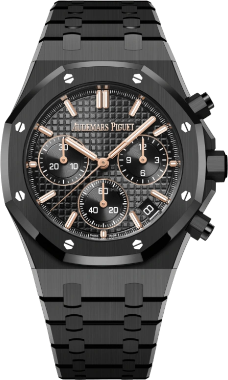 Audemars Piguet,Royal Oak 41mm,41mm,Ceramic,Black,Automatic,Chronograph,Day,stevenzhang91,Steven Zhang,26240CE,26240CE.OO.1225CE.01 50th