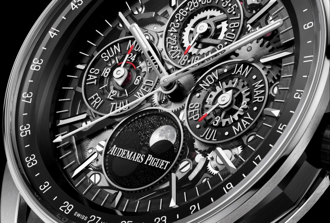 Audemars Piguet,CODE 11.59 41mm,41mm,White Gold,Silver,Automatic,Moonphase,Perpetual Calendar,Leap Year,Month,55hours,In-house Caliber,26443NB,26443NB.OO.D002CR.01