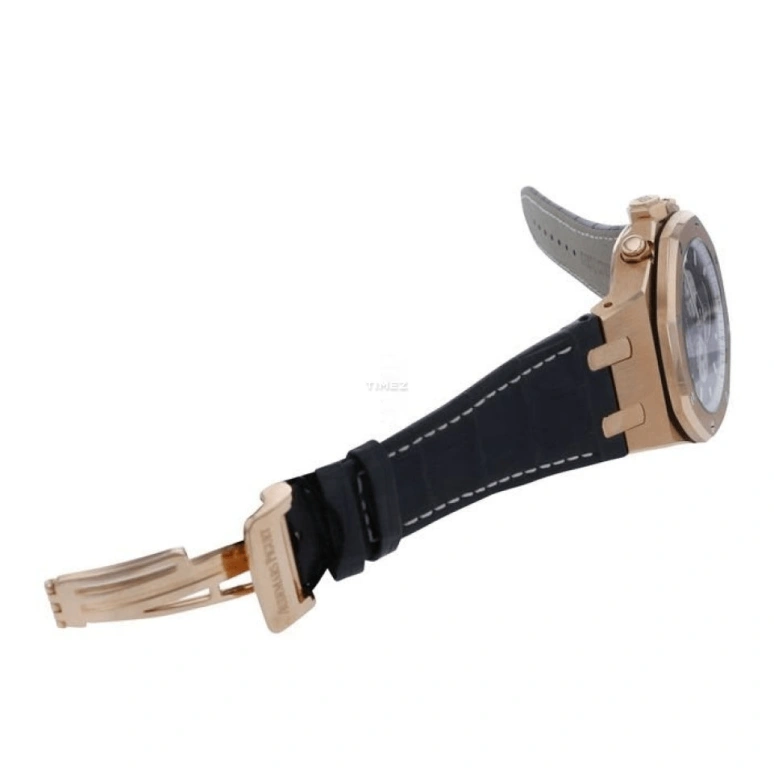 Audemars Piguet,Royal Oak 44mm,44mm,Rose Gold,Black,Handwound,Chronograph,Tourbillon,25977OR,25977OR.OO.D005CR.01