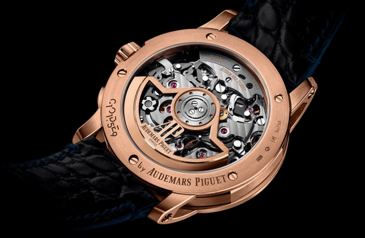 Audemars Piguet,CODE 11.59 41mm,41mm,Rose Gold,Blue,Automatic,Chronograph,Day,Flyback,26393OR,26393OR.OO.A028CR.01