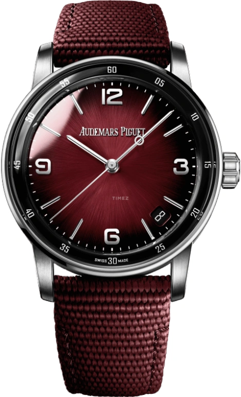 Audemars Piguet,CODE 11.59 41mm,41mm,White Gold,Red,Automatic,Day,70hours,15210BC,15210BC.OO.A500KB.01