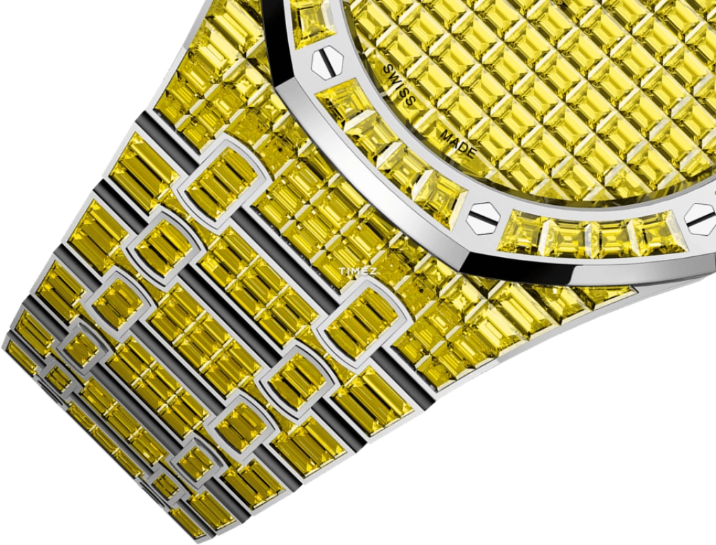 Audemars Piguet,Royal Oak 41mm,41mm,White Gold,Yellow,Automatic,70hours,In-house Caliber,15514BC,15514BC.RY.1284BC.01 50th