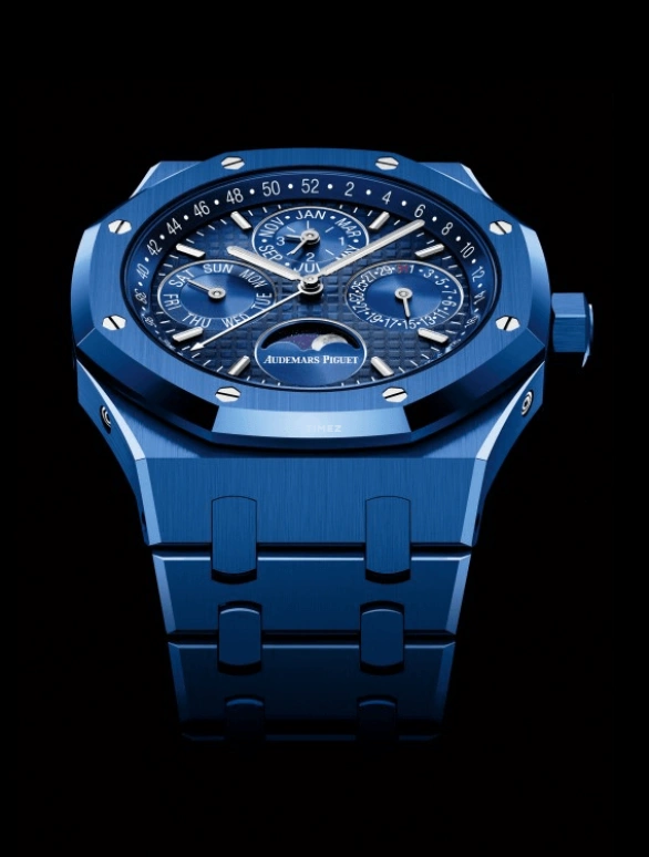 Audemars Piguet,Royal Oak 41mm,41mm,Ceramic,Blue,Automatic,Moonphase,Perpetual Calendar,Leap Year,Month,40hours,In-house Caliber,Virgil van Dijk,stevenzhang91,LeBron James,Steven Zhang,Kyle Lowry,26579CS,26579CS.OO.1225CS.01
