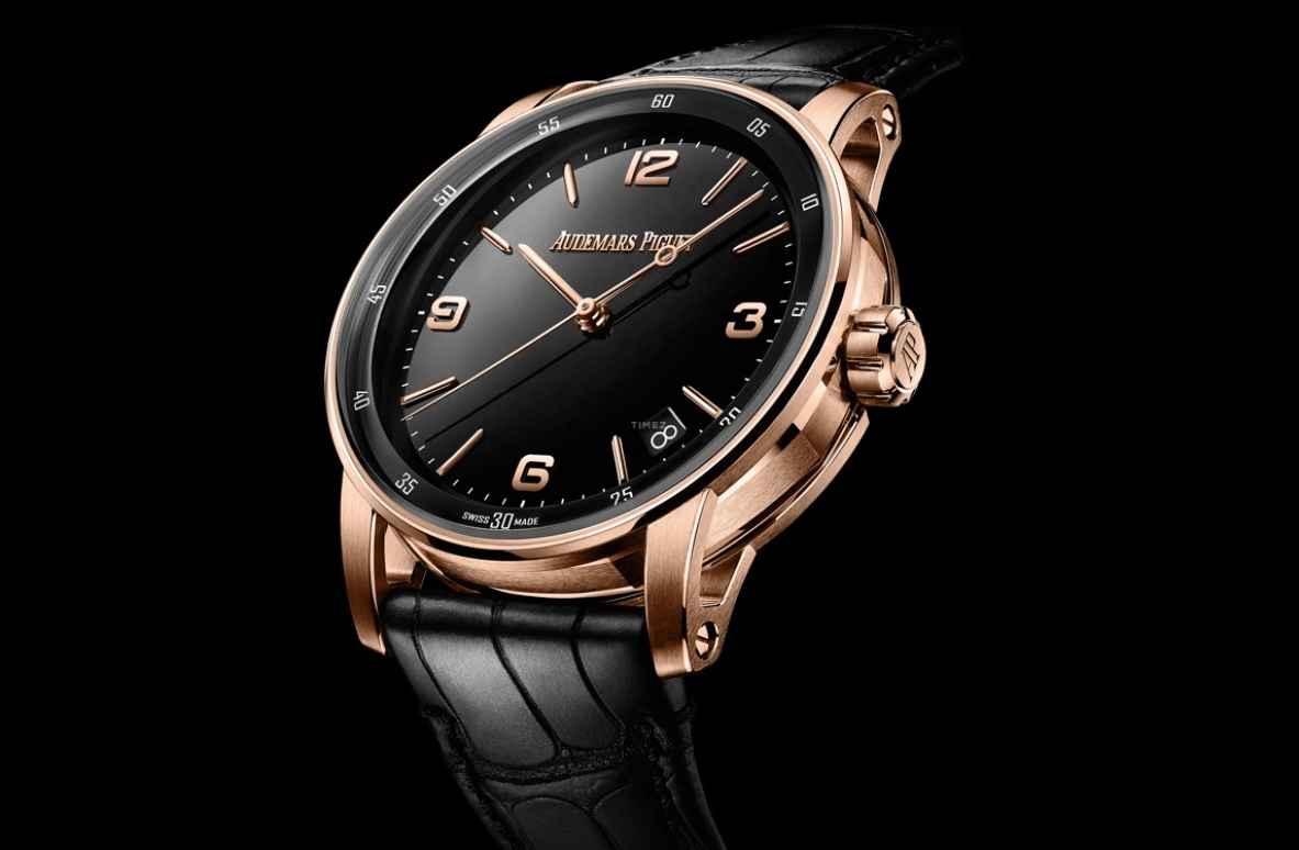 Audemars Piguet,CODE 11.59 41mm,41mm,Pink Gold,Black,Automatic,Day,70hours,15210OR,15210OR.OO.A002CR.01
