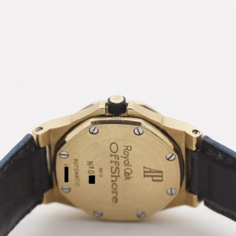 Audemars Piguet,Royal Oak Offshore 32mm,32mm,Yellow Gold,White,Automatic,Day,40hours,77151BA,77151BA.O.0009.02
