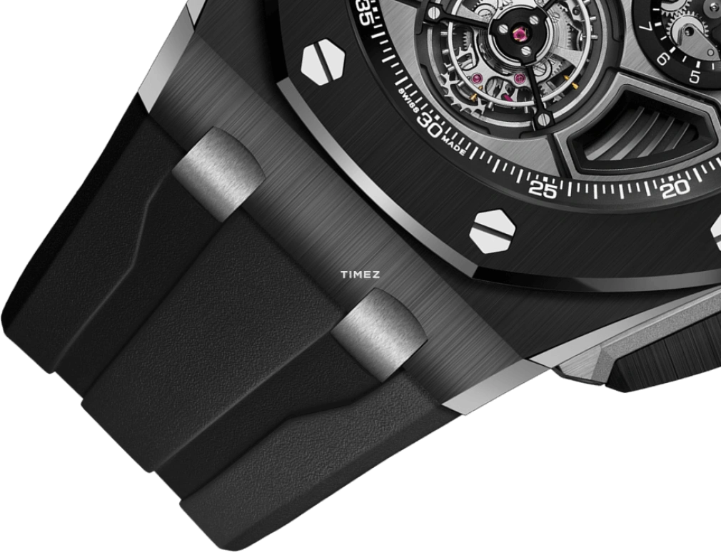 Audemars Piguet,Royal Oak Offshore 43mm,43mm,Ceramic,Black,Automatic,Chronograph,Tourbillon,26622CE,26622CE.OO.D002CA.01