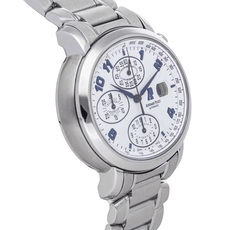 Audemars Piguet,Jules Audemars 38mm,38mm,Stainless Steel,White,Automatic,Chronograph,Day,25897ST,25897ST.OO.1136ST.01