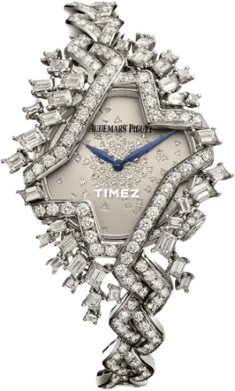 Audemars Piguet,Haute Joaillerie 28.50mm,28.50mm,White Gold,Silver White,Handwound,48hours,In-house Caliber,79417BC,79417BC.ZZ.9184BC.01