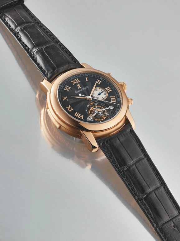 Audemars Piguet,Jules Audemars 43mm,43mm,Rose Gold,Black,Handwound,Chronograph,Tourbillon,Minute Repeater,260500R,260500R.OO.D002CR.01