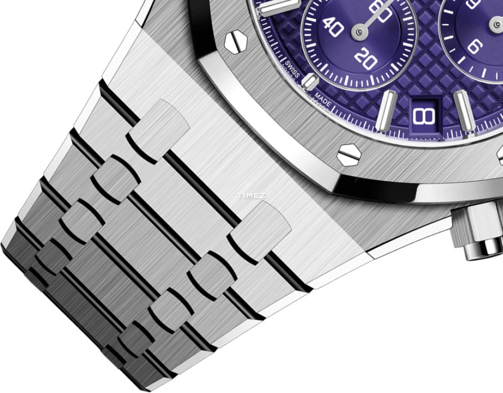 Audemars Piguet,Royal Oak 41mm,41mm,White Gold,Purple,Automatic,Chronograph,Day,Zlatan Ibrahimović,Gordon James Ramsay,Viktor Axelsen,Lionel Messi,La Pulga,GOAT,26240BC,26240BC.OO.1320BC.01