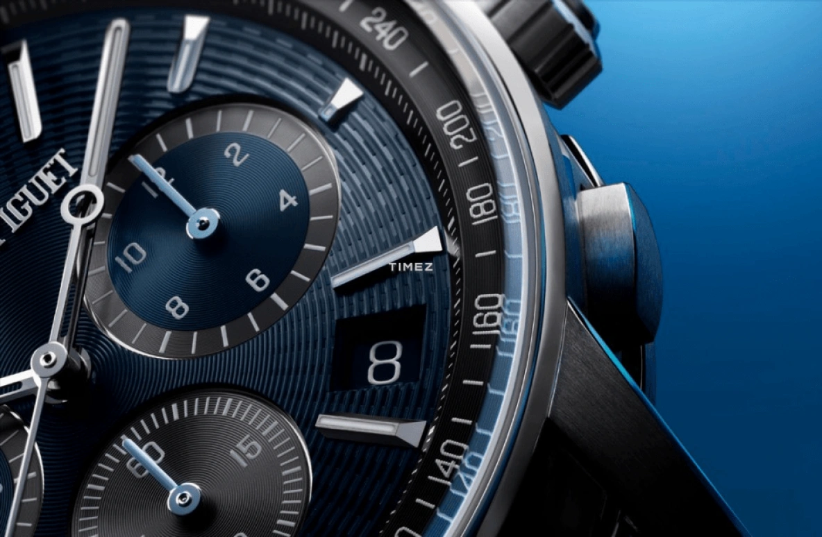 Audemars Piguet,CODE 11.59 41mm,41mm,Stainless Steel,Blue,Automatic,Chronograph,Day,Flyback,26393ST,26393ST.OO.A348KB.01