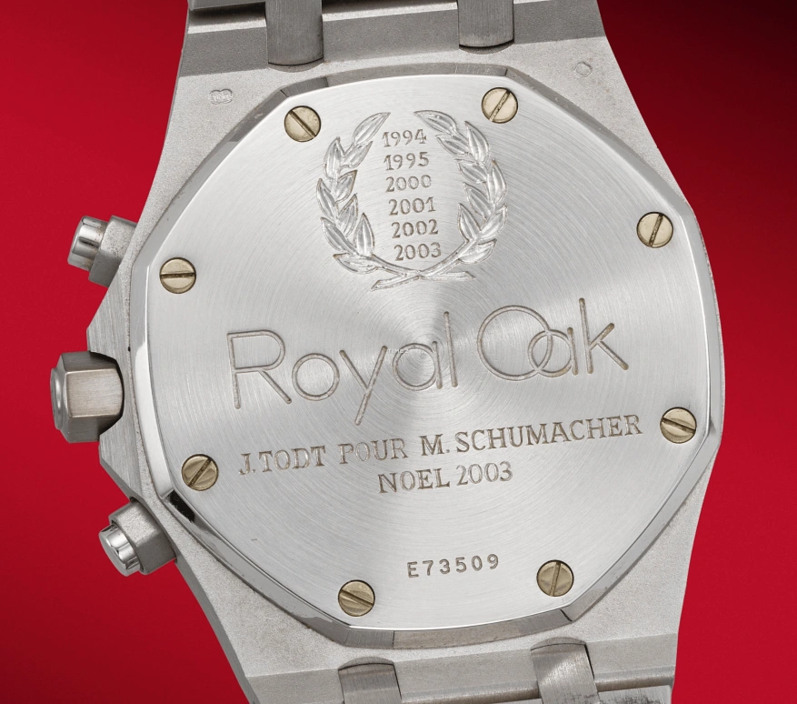 Audemars Piguet,Royal Oak ,White Gold,White,Chronograph,Sapphire,Octagon,Michael Schumacher