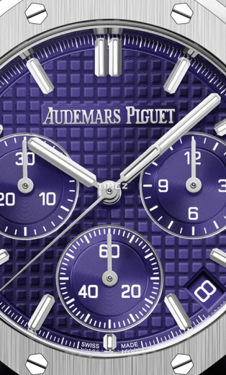 Audemars Piguet,Royal Oak 41mm,41mm,White Gold,Purple,Automatic,Chronograph,Day,Zlatan Ibrahimović,Gordon James Ramsay,Viktor Axelsen,Lionel Messi,La Pulga,GOAT,26240BC,26240BC.OO.1320BC.01