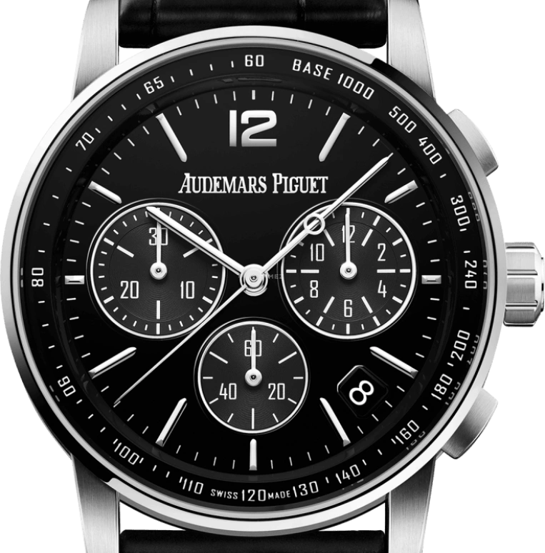 Audemars Piguet,CODE 11.59 41mm,41mm,White Gold,Black,Automatic,Chronograph,Day,Flyback,26393BC,26393BC.OO.A002CR.01
