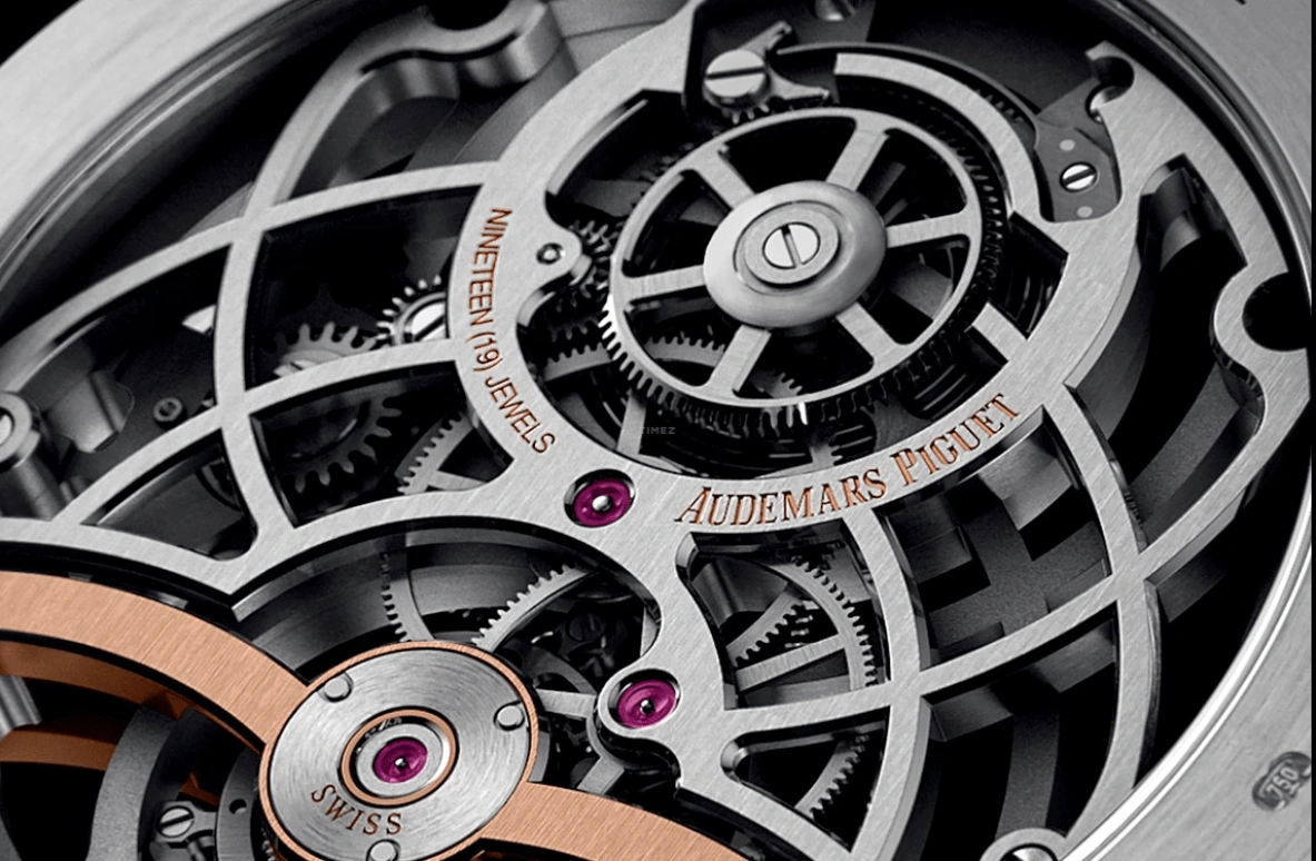 Audemars Piguet,CODE 11.59 41mm,41mm,White Gold,Red Gold,Skeleton,Handwound,Tourbillon,80hours,26600CR,26600CR.OO.D002CR.99