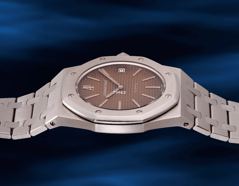 Audemars Piguet,Royal Oak 39mm,39mm,Stainless Steel,Coffee,Brown,Automatic,Day,40hours,5402ST