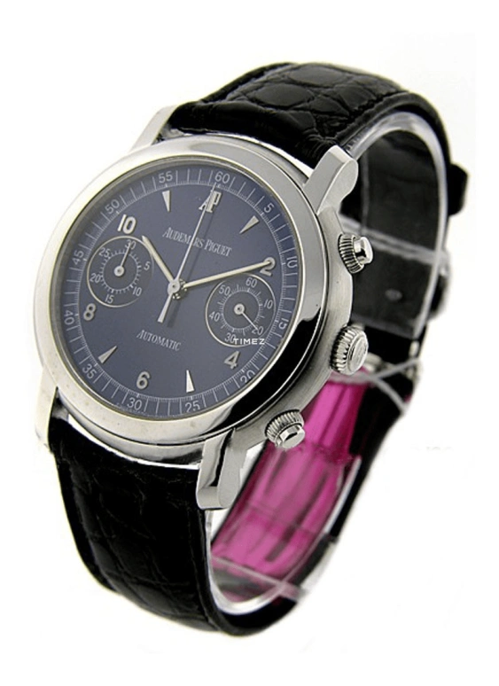 Audemars Piguet,Jules Audemars 39mm,39mm,White Gold,Black,Automatic,Chronograph,Octagon,25859BC,25859BC.OO.D028CR.01